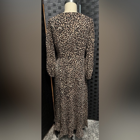 London Times Cheetah Print Dress - Picture 3 of 5
